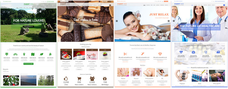 Demo zu Zupper WEB WordPress-Layout anzeigen