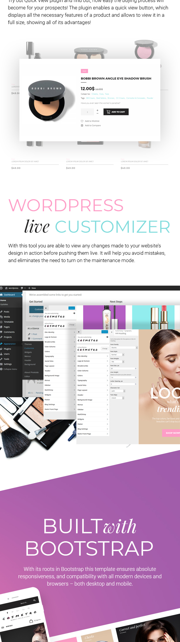 Cosmeto - Cosmetics Store Elementor WooCommerce Layout - 6