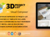 Addon für 3D-Projektlisten für WPBakery Page Builder (früher Visual Composer)