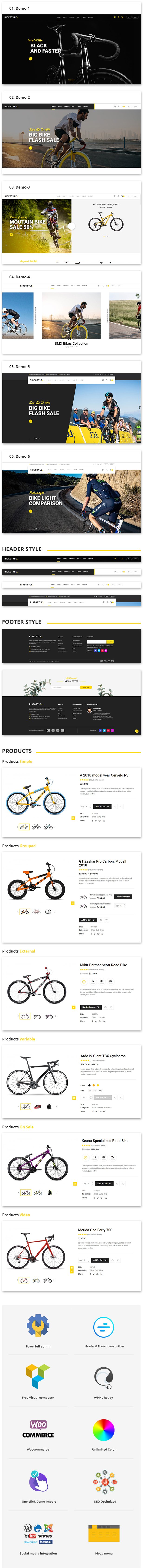 Ridestyle - Sport WooCommerce Layout - 3