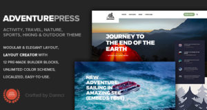 Adventure Press – Outdoor- und Aktivitäts-WordPress-Blog