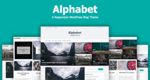 Alphabet – Ein responsives WordPress-Blogthema