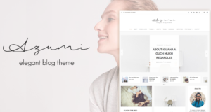 Azumi – Elegantes Blogthema