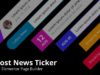 Beitrags-Newsticker für Elementor Page Builder