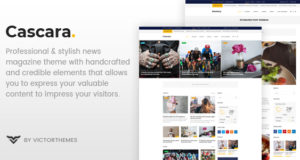 Cascara – Blog, News & Magazine WordPress Layout