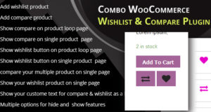 Combo WooCommerce Wunschliste & Compare Plugin