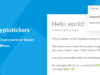 Cryptocurrency Ticker - 1.000+ Crypto Preisticker für WordPress