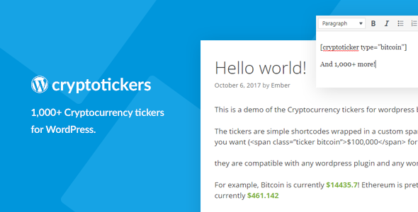 cryptocurrency ticker for streams cryptocurrency ticker for streams