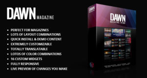 Dawn Magazine Template