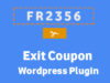 Exit Coupon - WordPress Plugin