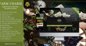 Farm Charm – Stilvolles WP-Layout für Bauernmärkte