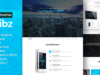 Flibz - Eine Seite Parallax WordPress Layout