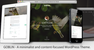 Goblin – Inhaltsorientiertes WordPress-Template