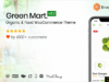 GreenMart – Bio & Lebensmittel WooCommerce WordPress Vorlage