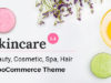 Hautpflege - Kosmetik WooCommerce WordPress Vorlage