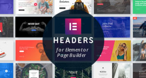 Header für Elementor Page Builder
