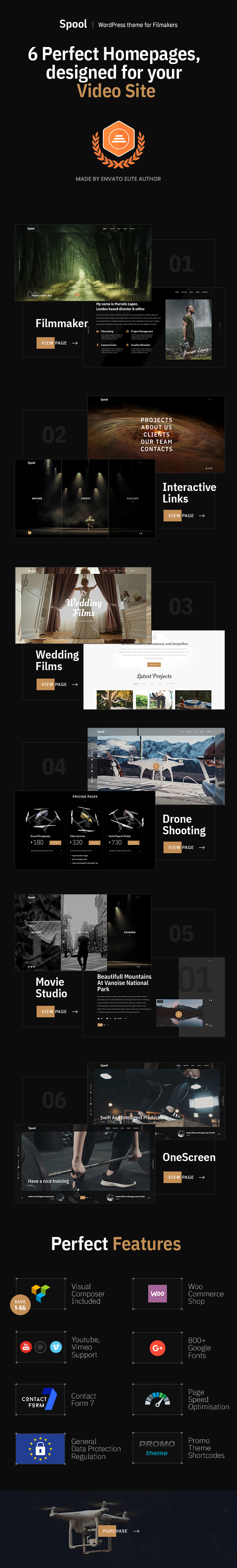 Spule | WordPress-Layout für Filmstudios und Filmemacher - 5
