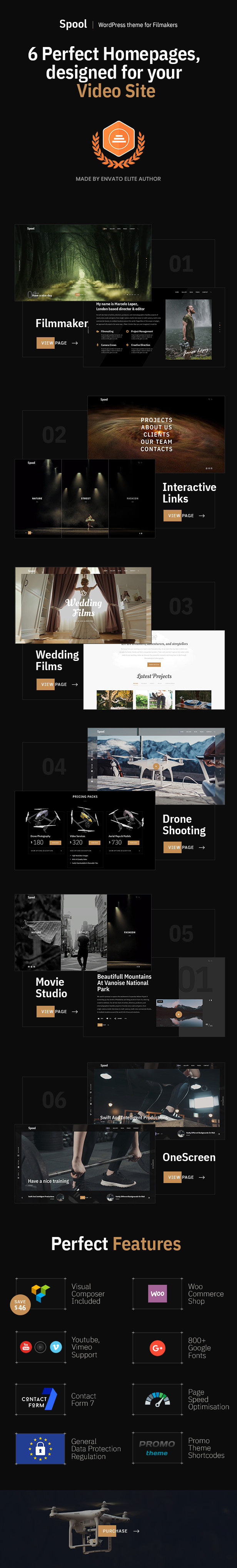 Spule | WordPress-Layout für Filmstudios und Filmemacher - 5