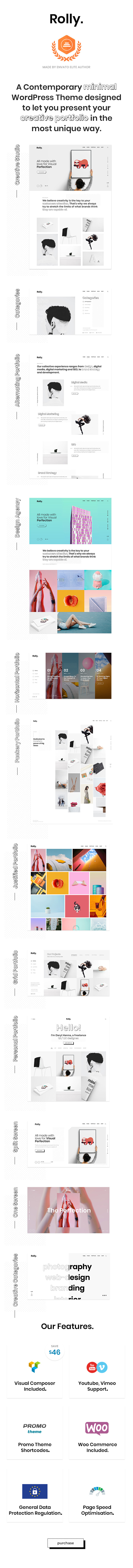 Rolly Portfolio | Portfolio WordPress Vorlage - 5