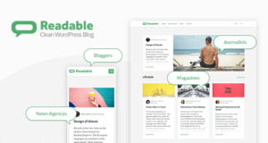 Lesbar – Blogging-WordPress-Layout mit Schwerpunkt Lesbarkeit