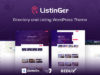 Listinger - Verzeichnis & Listing WordPress Template
