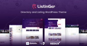 Listinger – Verzeichnis & Listing WordPress Template