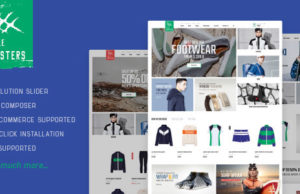 Littlemonsters – Sportgeschäft WooCommerce WordPress Vorlage