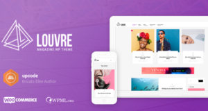 Louvre – Minimal Magazine und Blog WordPress Layout