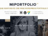MiPortfolio - Responsives Portfolio WordPress-Layout