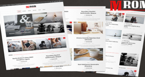 Mron – Clean Blog & Magazine Layout