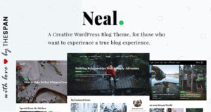 Neal – Ein kreatives WordPress-Blogdesign