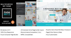 Paqarriz – Mehrzweck-WordPress-Layout