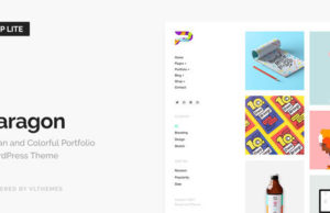 Paragon Lite – Buntes Portfolio für Freiberufler und Agenturen