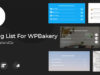 Preisliste für WPBakery Page Builder (Visual Composer)