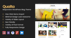 Qualta – Responsives WordPress-Blogdesign
