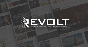Revolt – Mehrzweck-WordPress-Magazin-Layout
