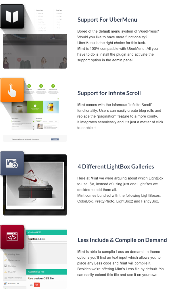 Mint - Responsives Mehrzweck-WordPress-Vorlage - 17