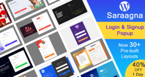 Saraagna | WordPress Login – Registrierungs-Popup-Plugin
