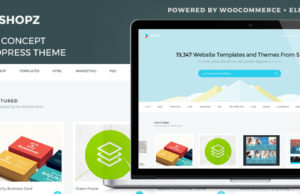 Shopz – eCommerce-WordPress-Layout