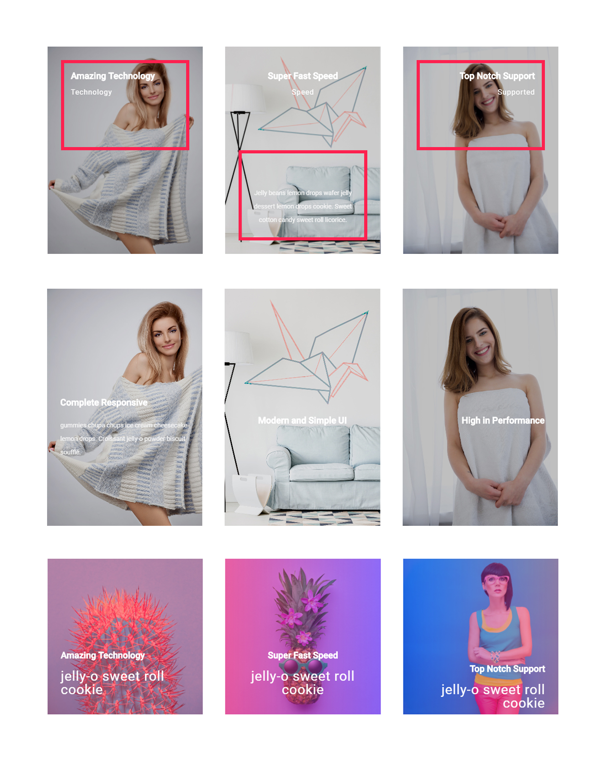 Infobanner | Add-on für Image-Hover-Effekte für WPBakery Page Builder (früher Visual Composer) - 4