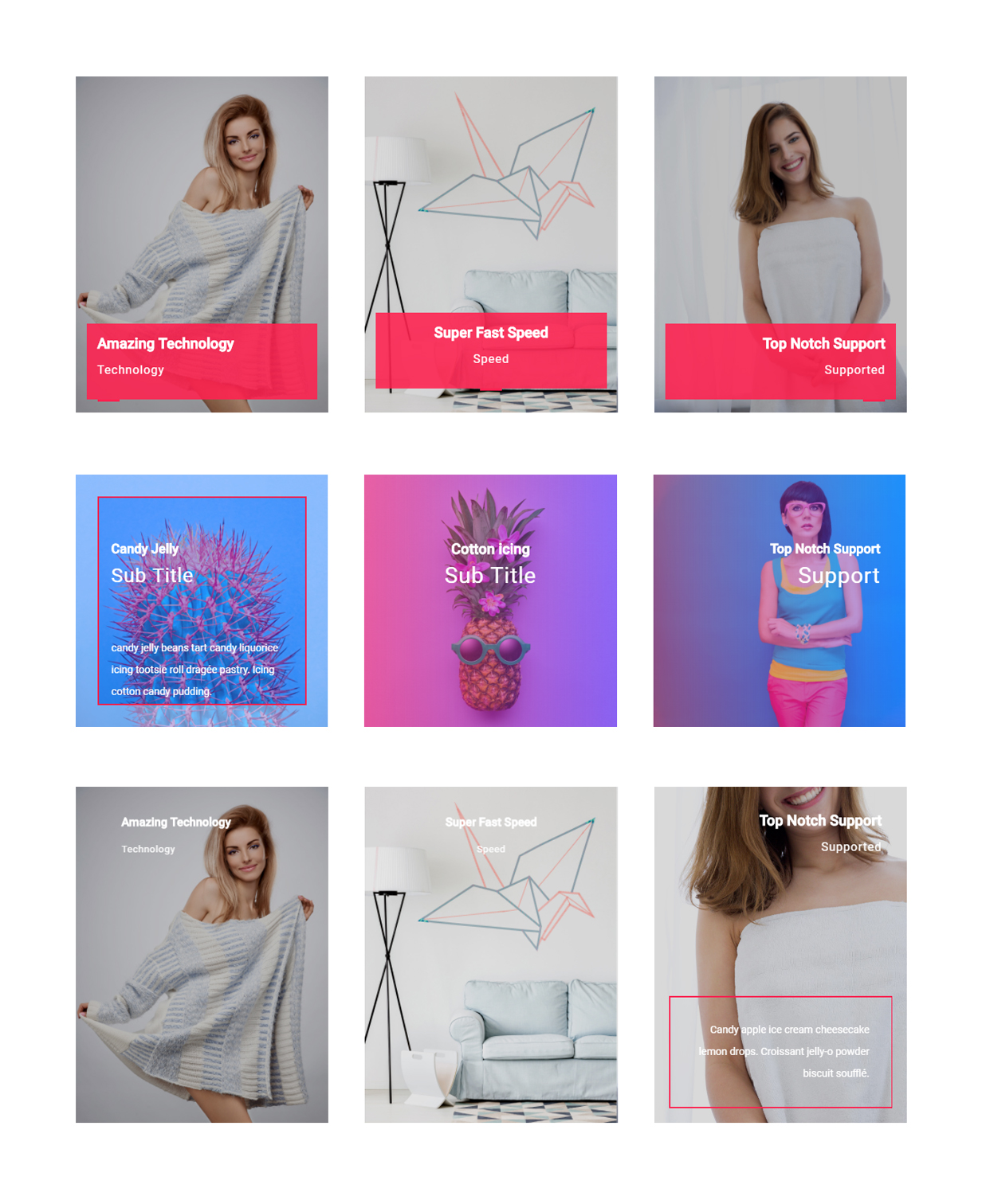 Infobanner | Add-on für Image-Hover-Effekte für WPBakery Page Builder (früher Visual Composer) - 7