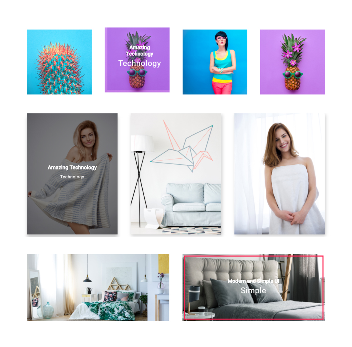 Infobanner | Add-on für Image-Hover-Effekte für WPBakery Page Builder (früher Visual Composer) - 9