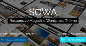 Sowa – Responsive Magazine WordPress Layout