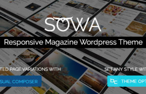 Sowa – Responsive Magazine WordPress Layout