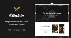 Steak In – Restaurant & Cafe WordPress-Vorlage