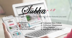Subha – Ein Premium-Zeitungs-WordPress-Layout
