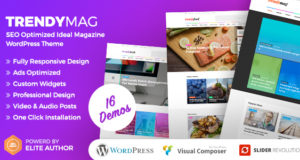 TrendyMag – WordPress News Magazine & Blog Layout