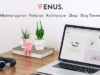 Venus - Minimal Agency, Freelance, Architektur, Shop, Blog-Thema