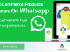 Woocommerce-Produkte Anteil an WhatsApp