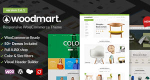 WoodMart - Responsives WooCommerce-WordPress-Layout